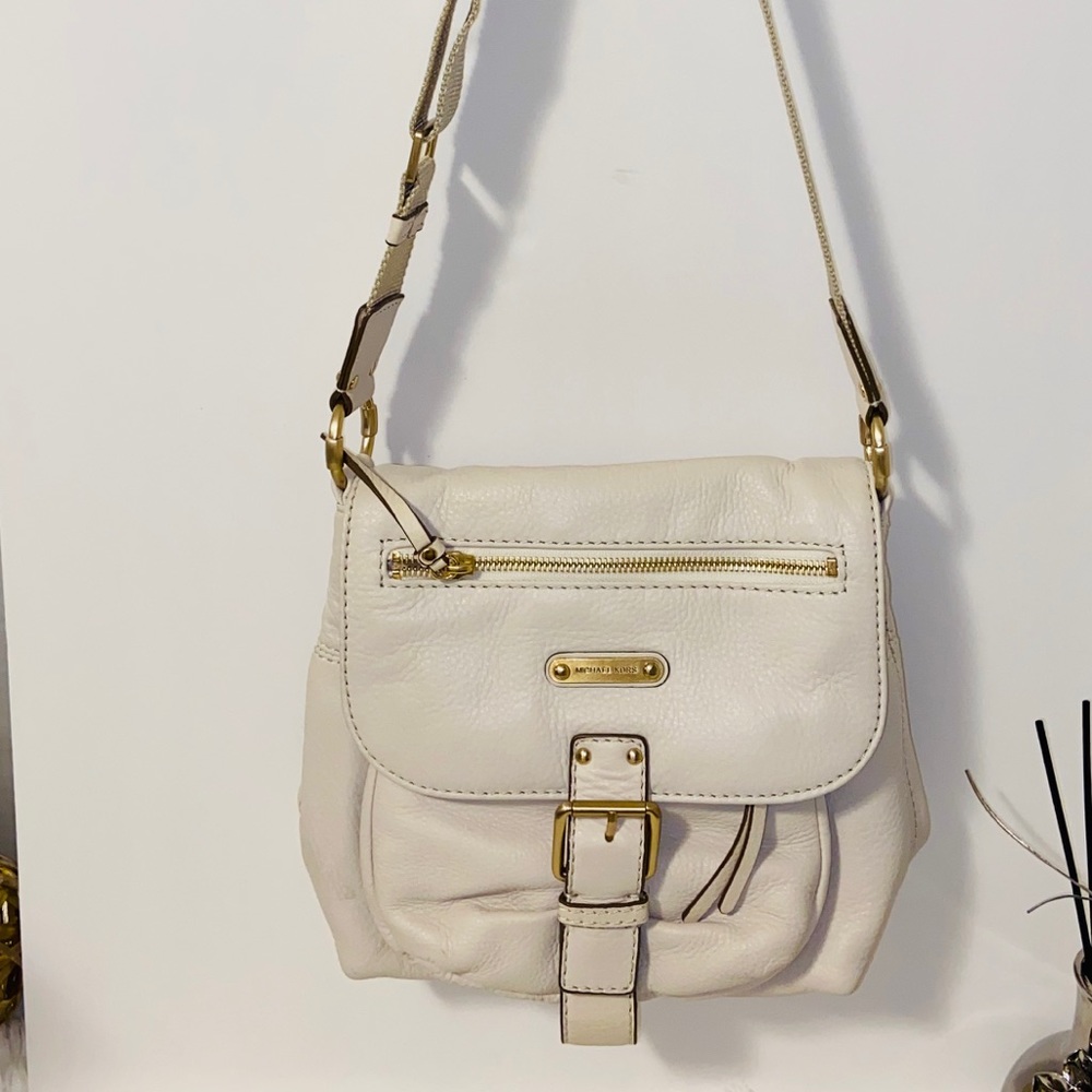 Michael Kors Cream Crossbody Bag
